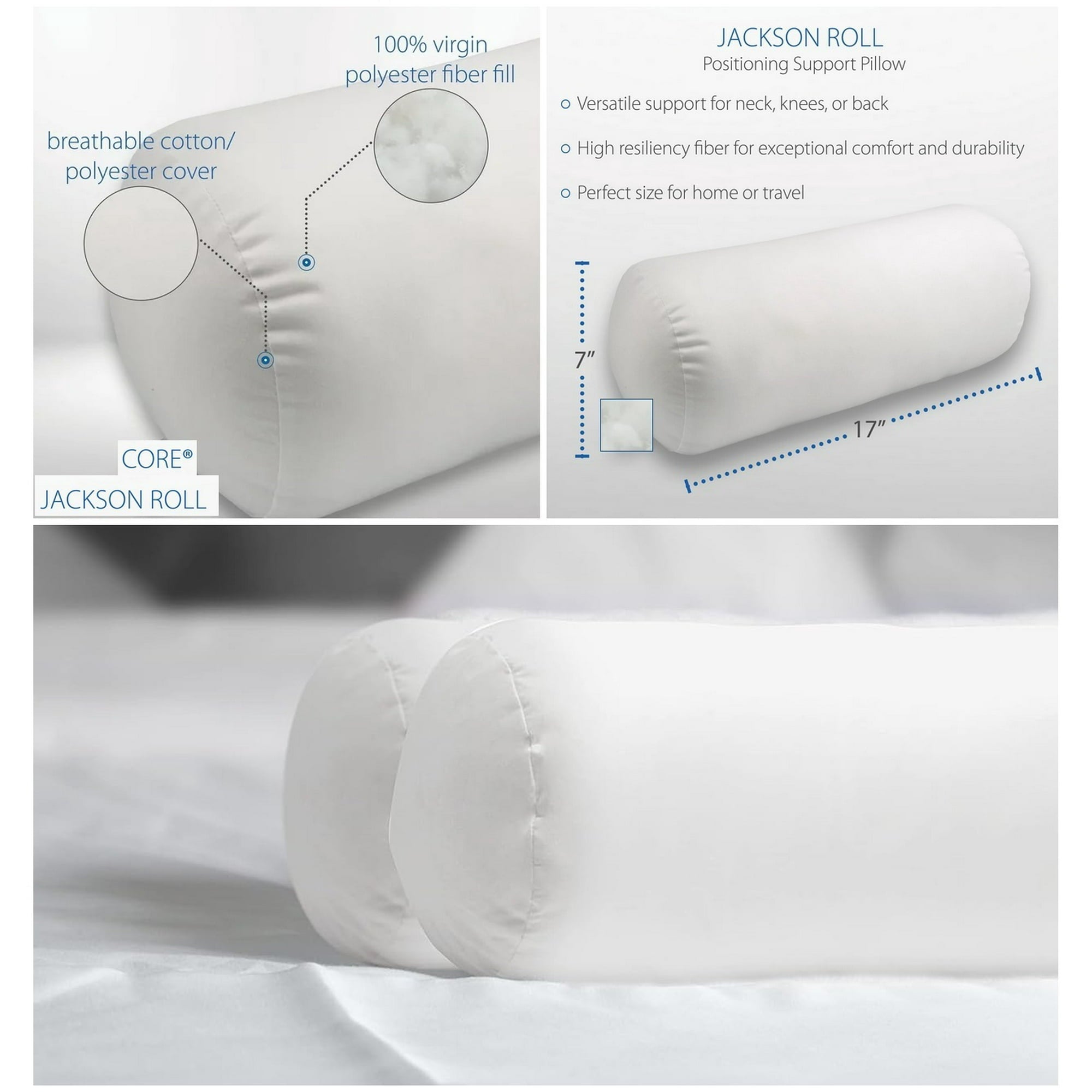 jackson roll style support cushion