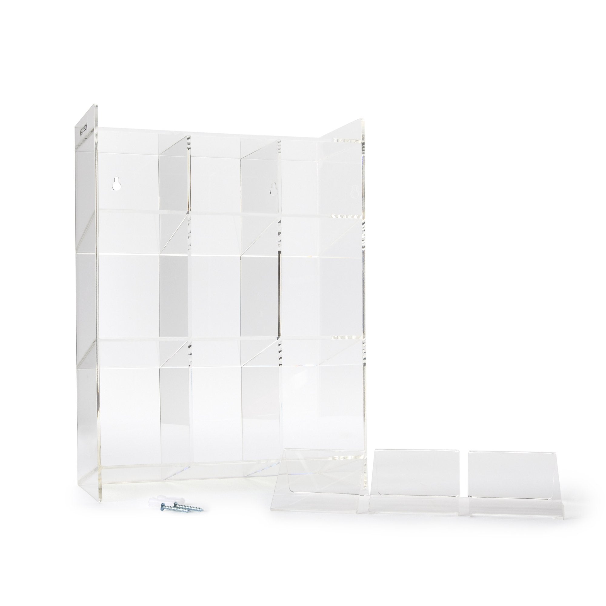 Tiered Tube Organizer McKesson 9 Place Clear 5-1/2 X 11-1/2 X 16 Inch, Packaging Type- Each