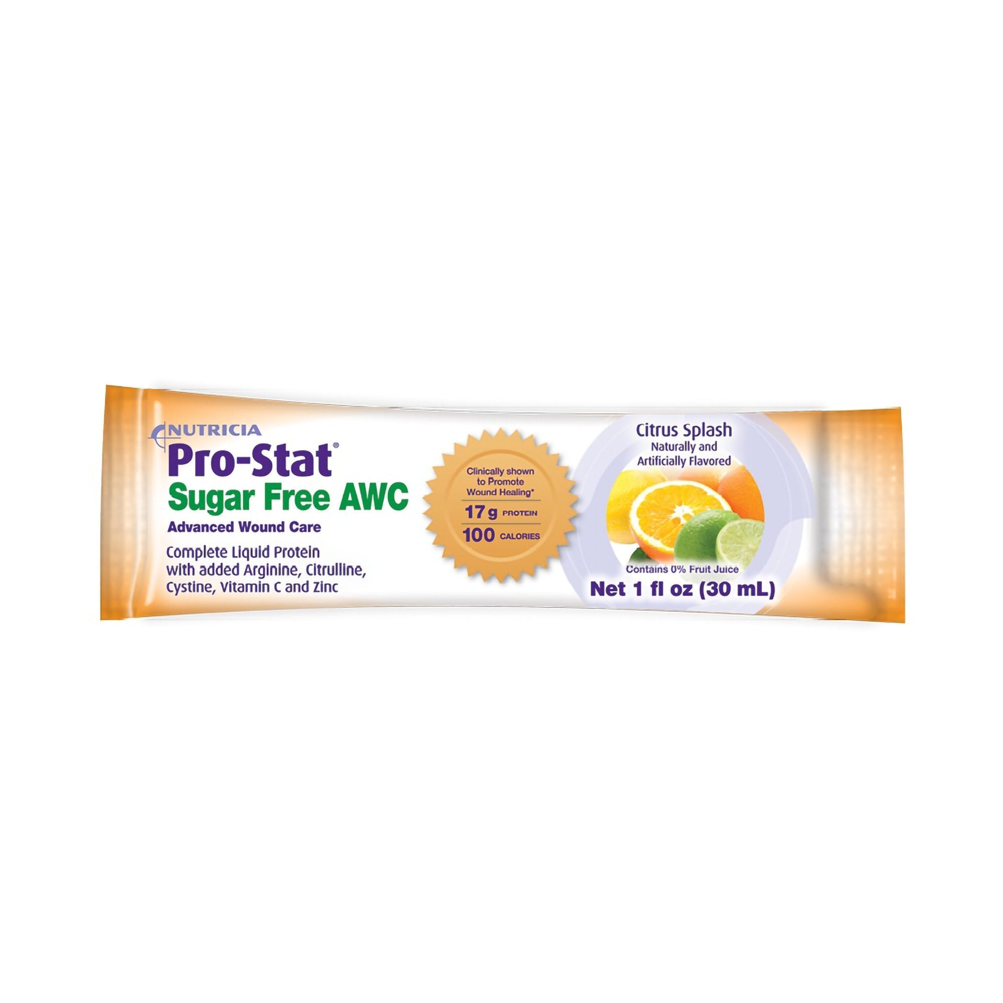 Oral Supplement Pro-Stat AWC Citrus Splash Flavor Liquid 1 oz. Individual Packet