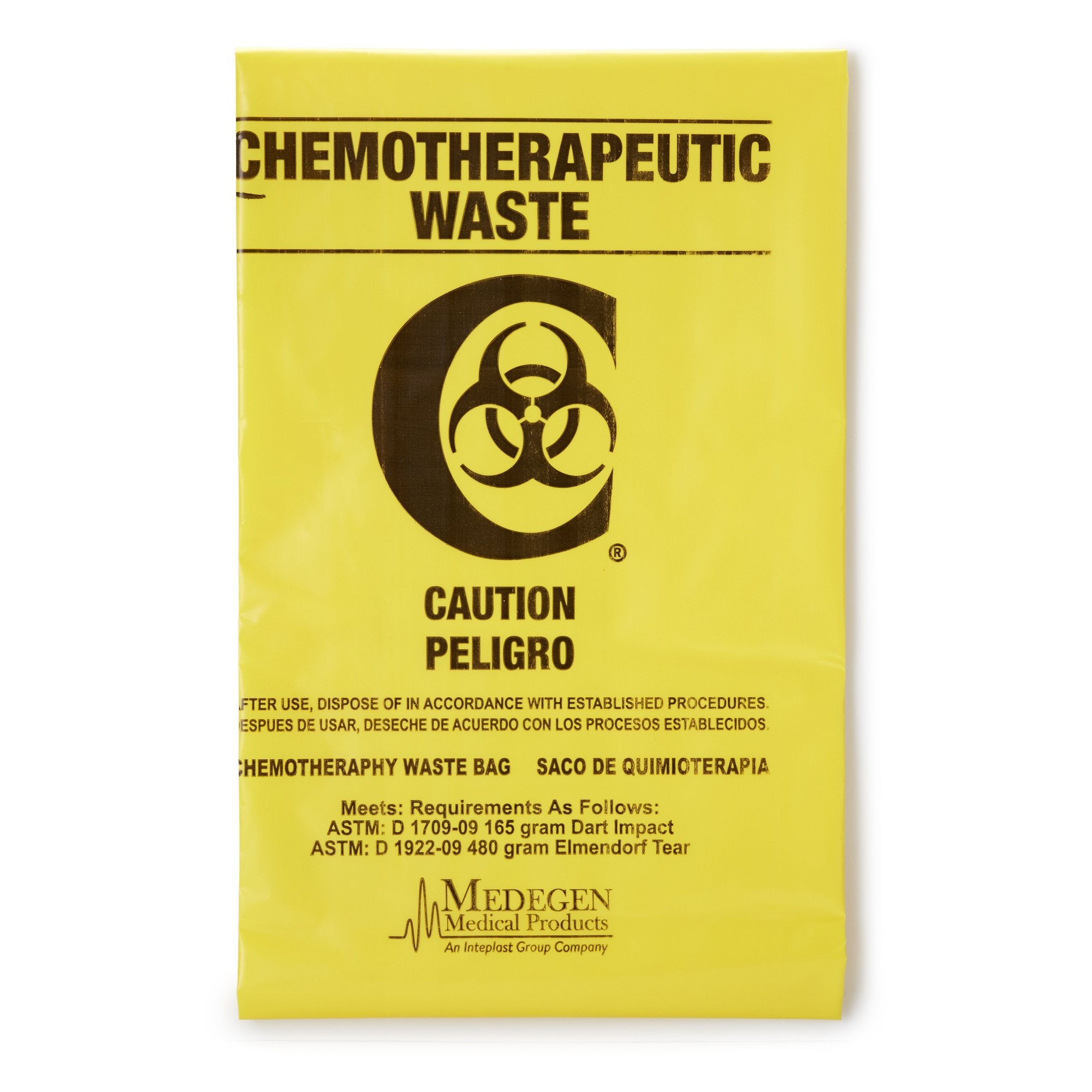 Chemo Waste Bag McKesson 30 to 33 gal. Yellow Bag 31 X 41 Inch