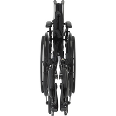 Drive Medical K3 Cruiser III Wheelchair with Removable flip-back arms and Elevating Leg Rests ,8" front Wheels ,350 lbs Weight Capacity ,20" (W) x 16" - 18" (D) ,K320DDA-ELR