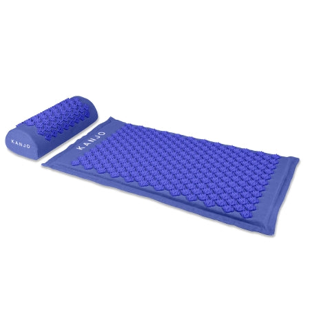 kanjo memory foam acupressure mat set blue kanjo acupressure mat set mk1243945ea