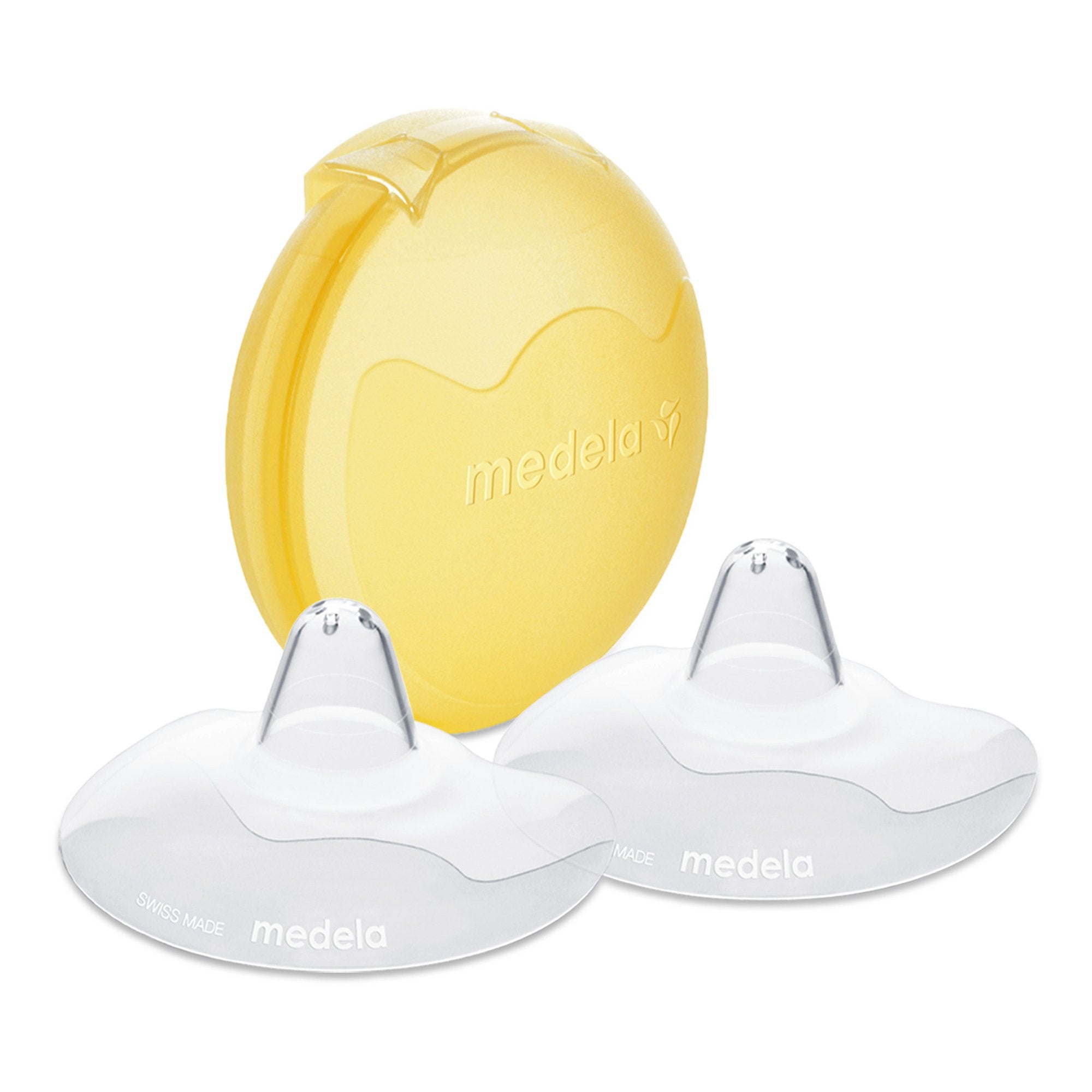 Nipple Shield with Case 24 mm Silicone Reusable, Packaging Type- Case