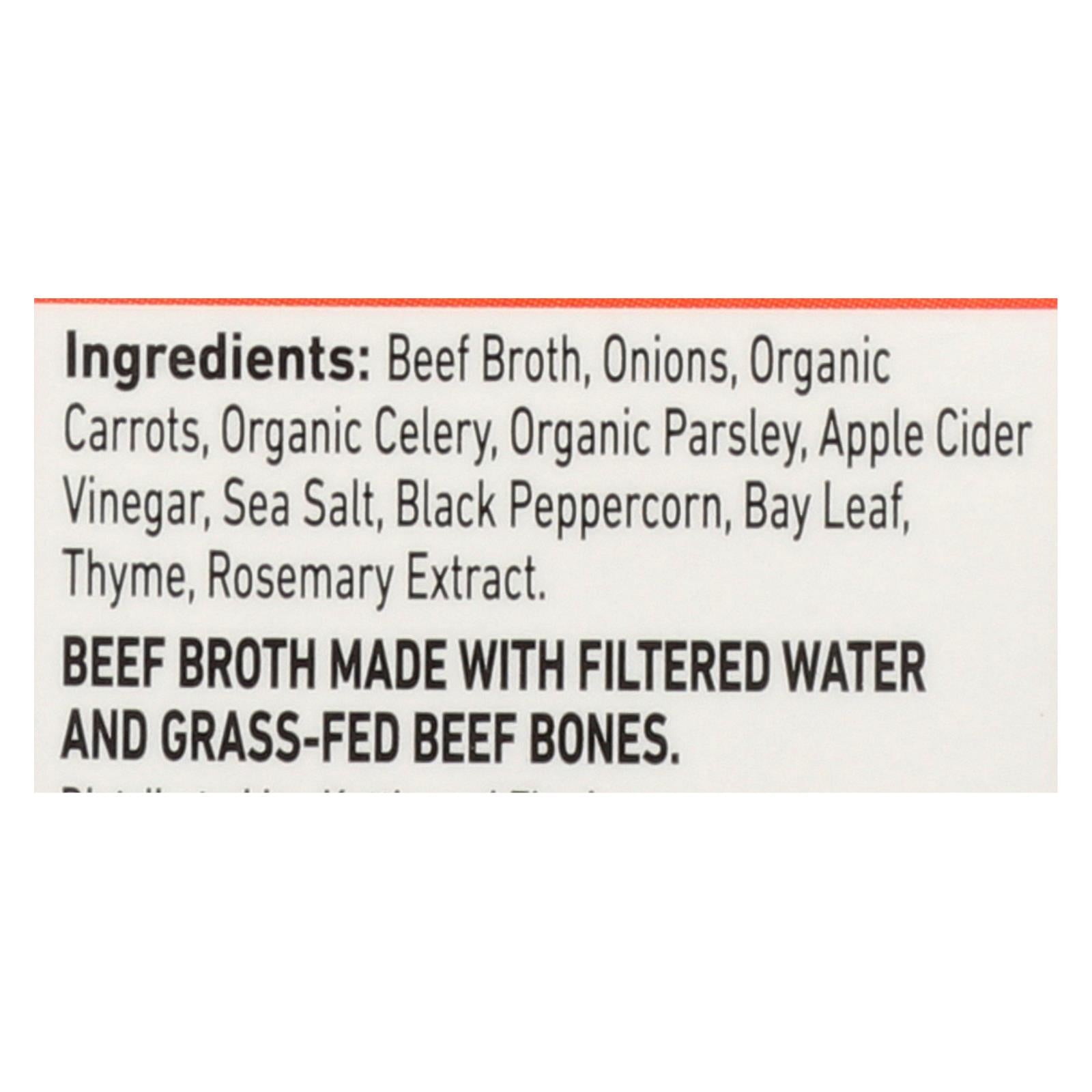 kettle fire beef bone broth case of 6 16 9 oz