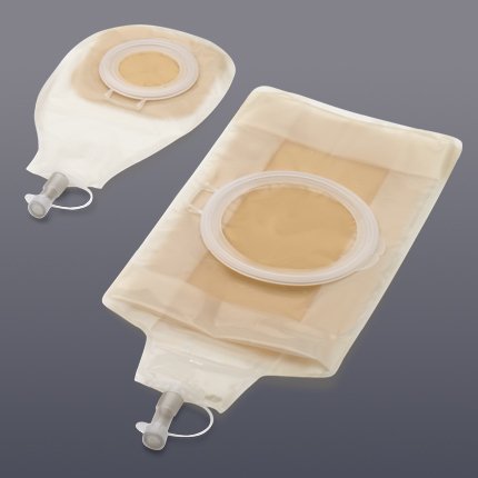 Wound Drainage Pouch Hollister Without Tubing 12 Inch Length 2000 mL NonSterile FlexWear Skin Flat Barrier, Packaging Type- Box