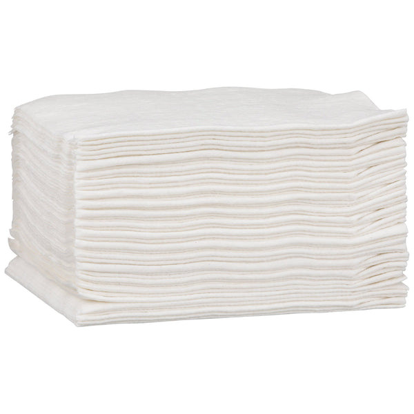 Washcloth McKesson 13 X 13 Inch White Disposable