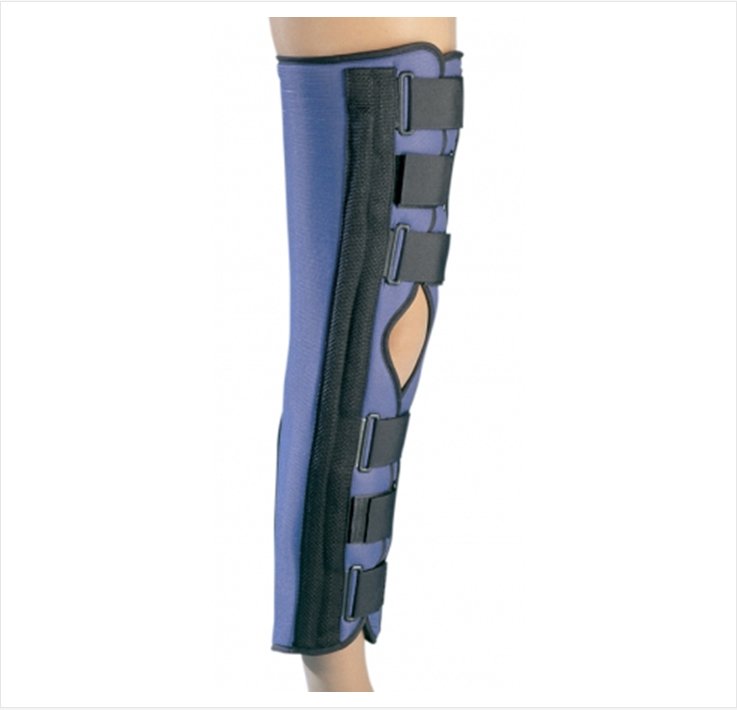 Knee Immobilizer ProCare Large 20 Inch Length Left or Right Knee