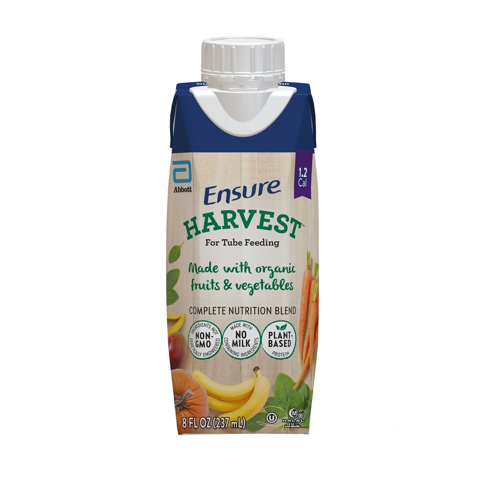 Oral Supplement Ensure® Harvest™ Fruit / Vegetable Flavor 8 oz. Carton