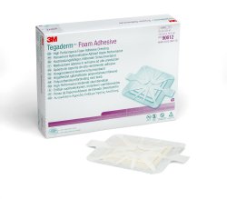 Foam Dressing 3M Tegaderm High Performance 5-5/8 X 5-5/8 Inch With Border Film Backing Acrylic Adhesive Square Sterile