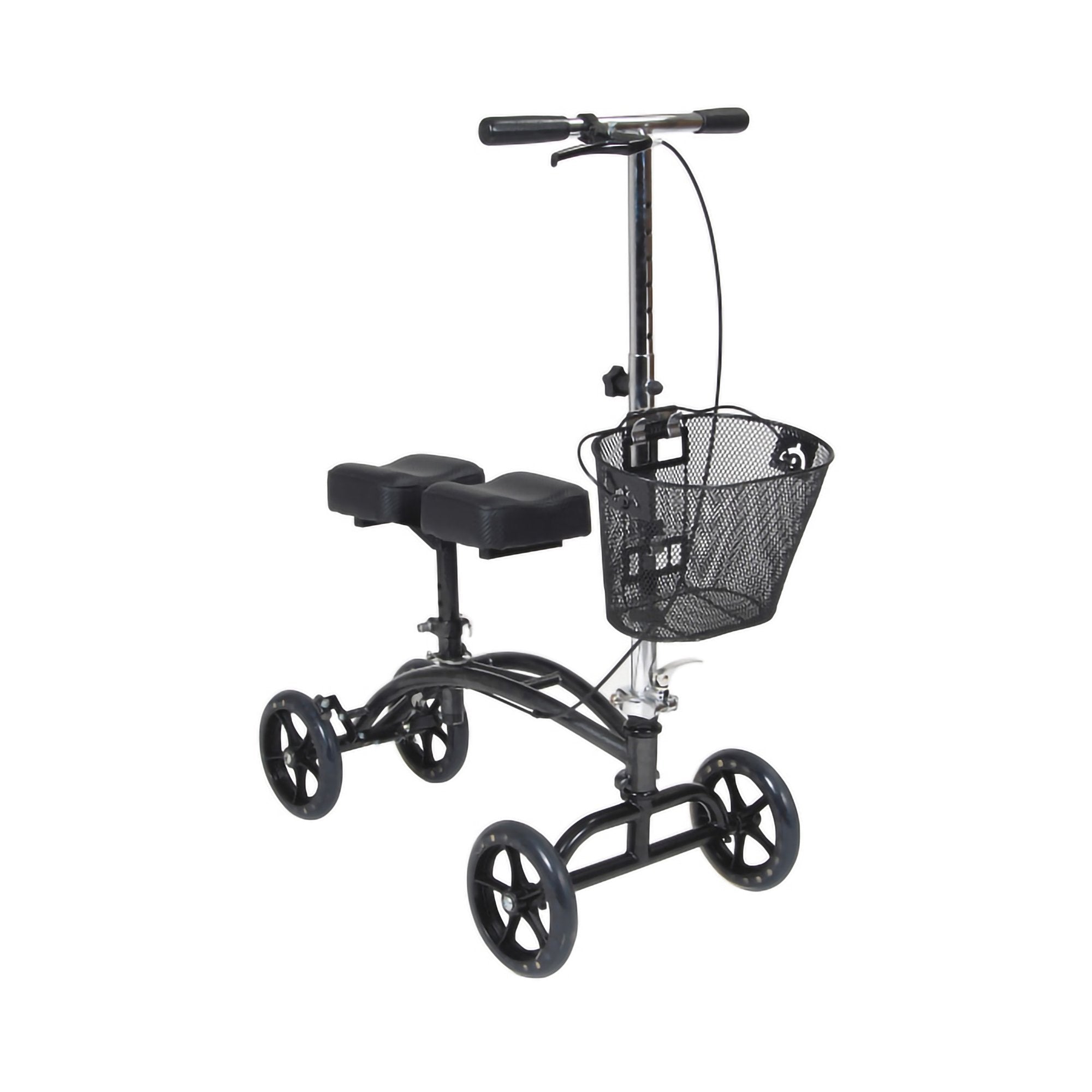 Knee Walker Adjustable Height McKesson Steel Frame 350 lbs. Weight Capacity 31 to 40 Inch Height, Packaging Type- Each