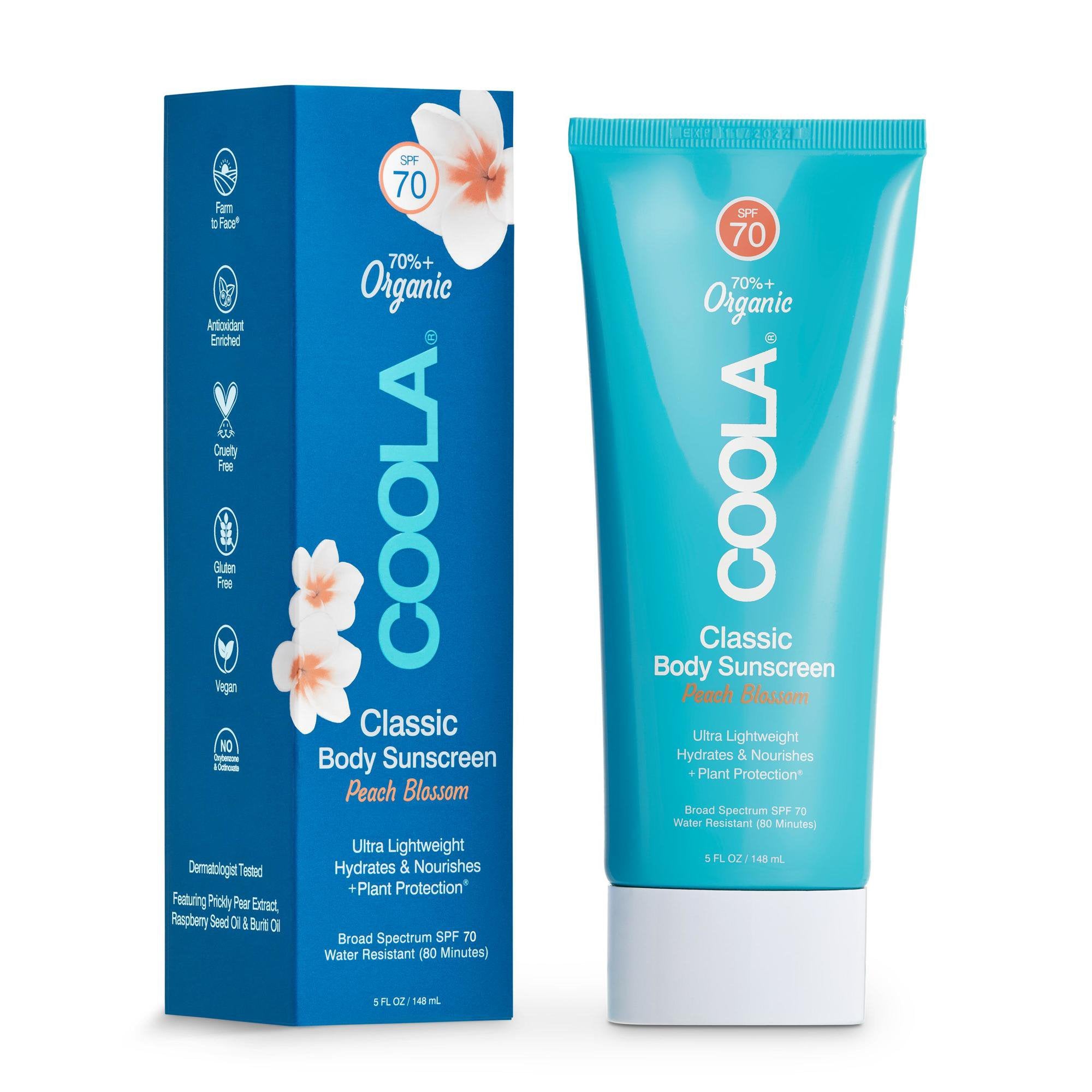 Sunscreen COOLA®Classic SPF 70 Lotion 5 oz. Tube