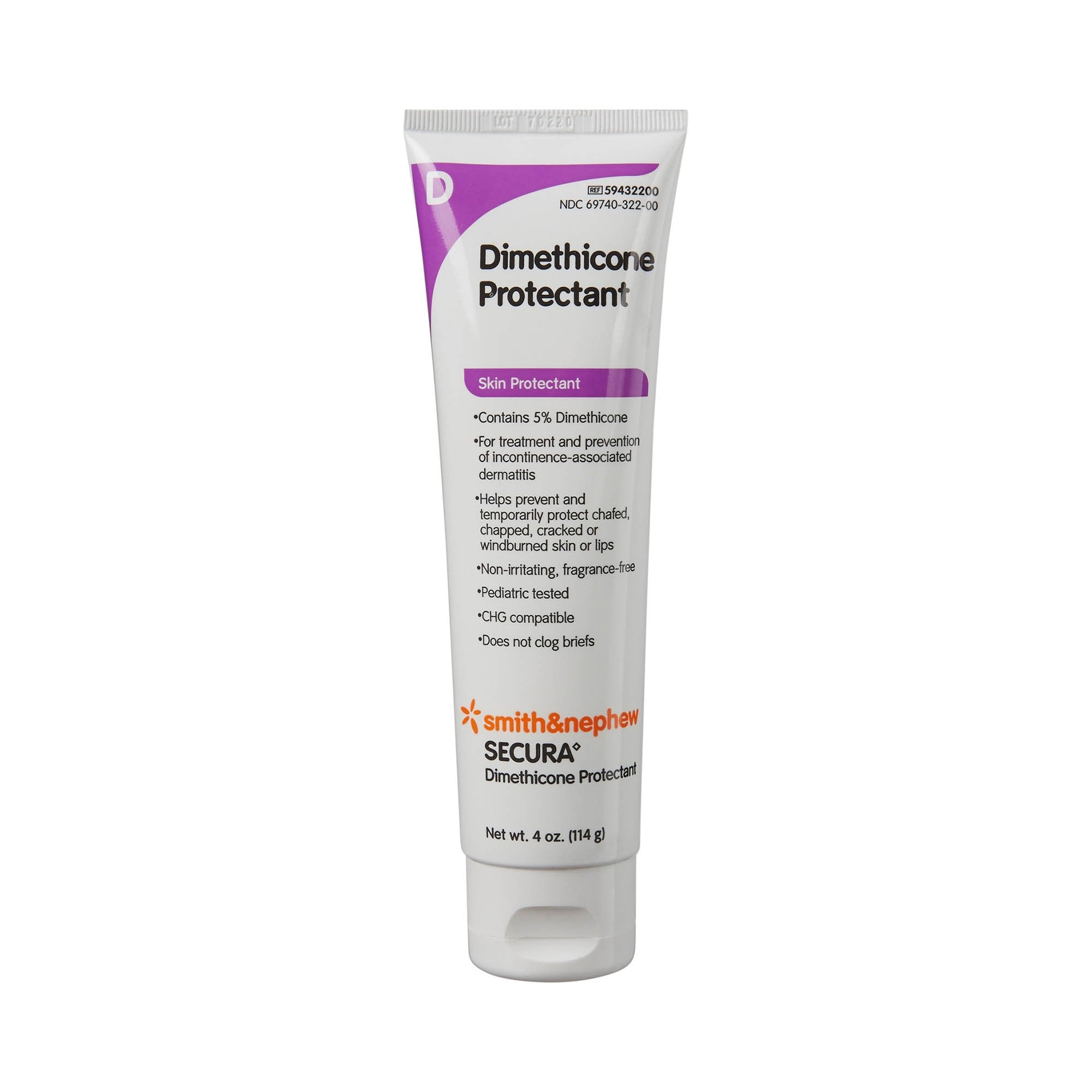 Skin Protectant Secura 4 oz. Tube Scented Cream