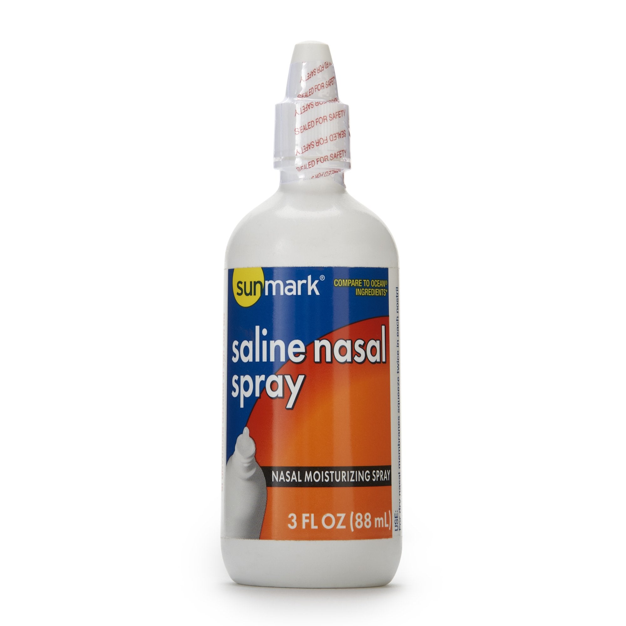 Saline Nasal Spray sunmark 0.65% Strength 3 oz., Packaging Type- Each