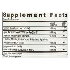 kyolic aged garlic extract immune formula 103 100 capsules