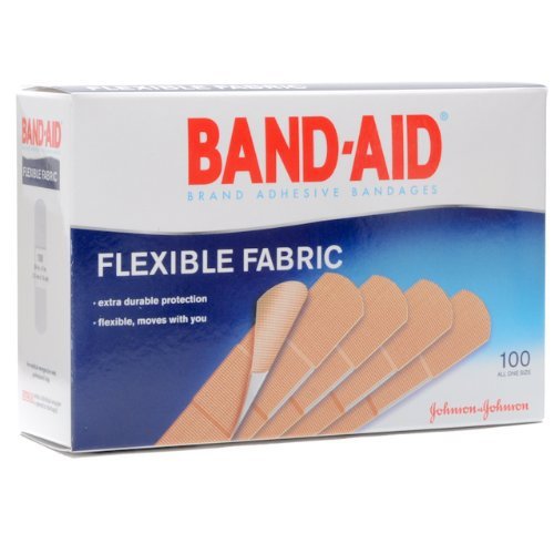 Adhesive Strip Band-Aid 1 X 3 Inch Fabric Rectangle Tan Sterile, Packaging Type- Box