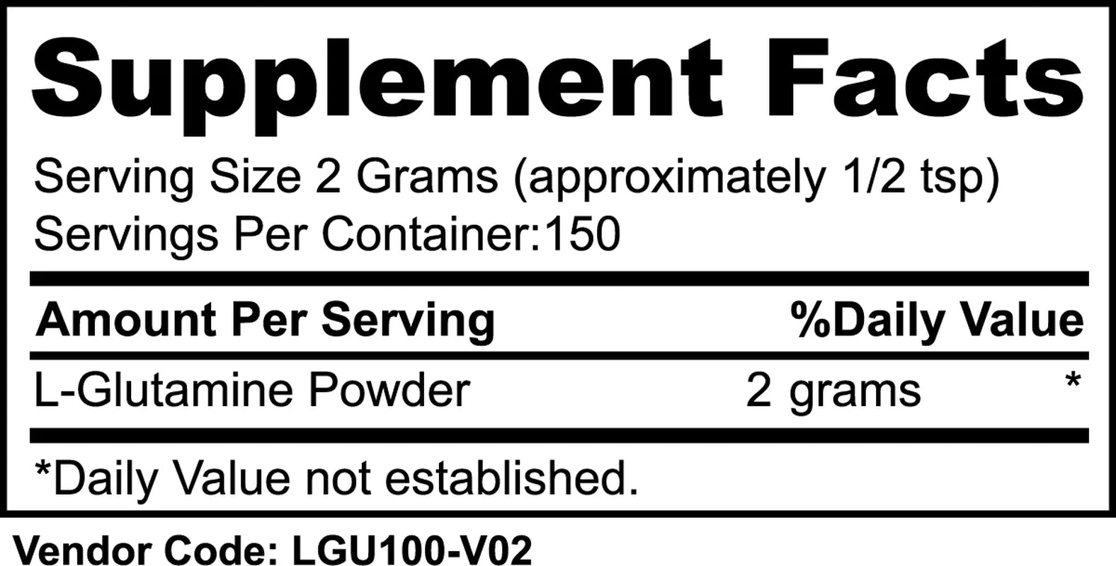L Glutamine Powder