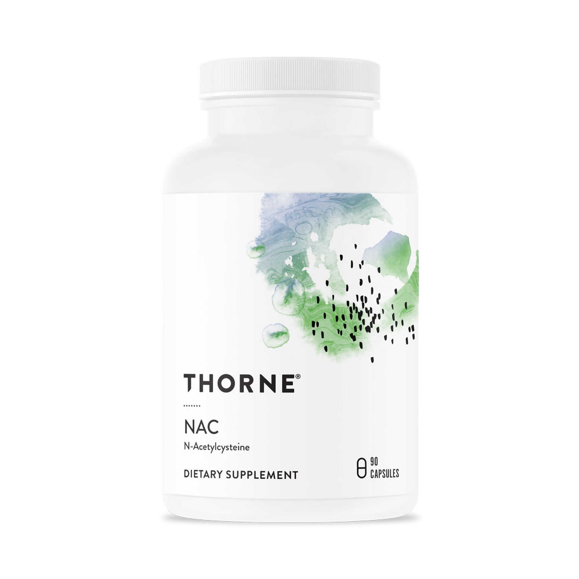 Dietary Supplement THORNE® NAC N-Acetyl-L-Cysteine 500 mg Strength Capsule 90 per Bottle