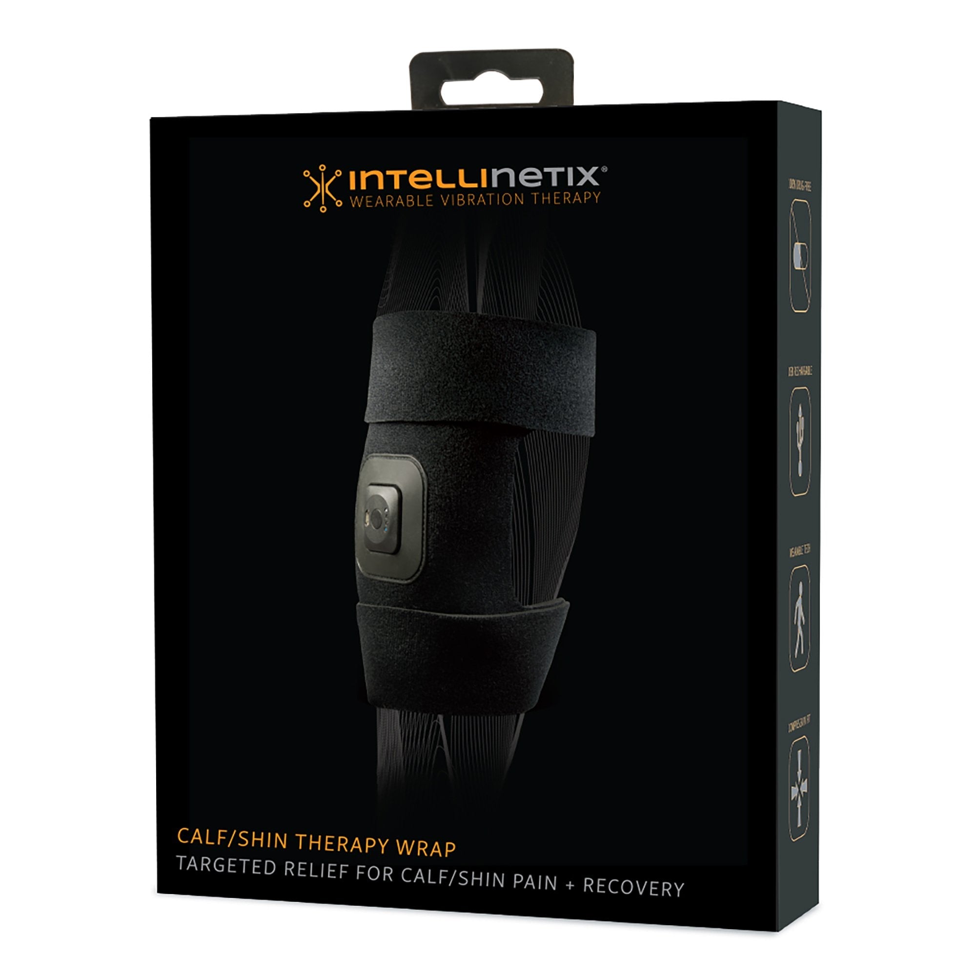 Vibration Therapy Wrap Intellinetix Calf / Shin One Size Fits Most