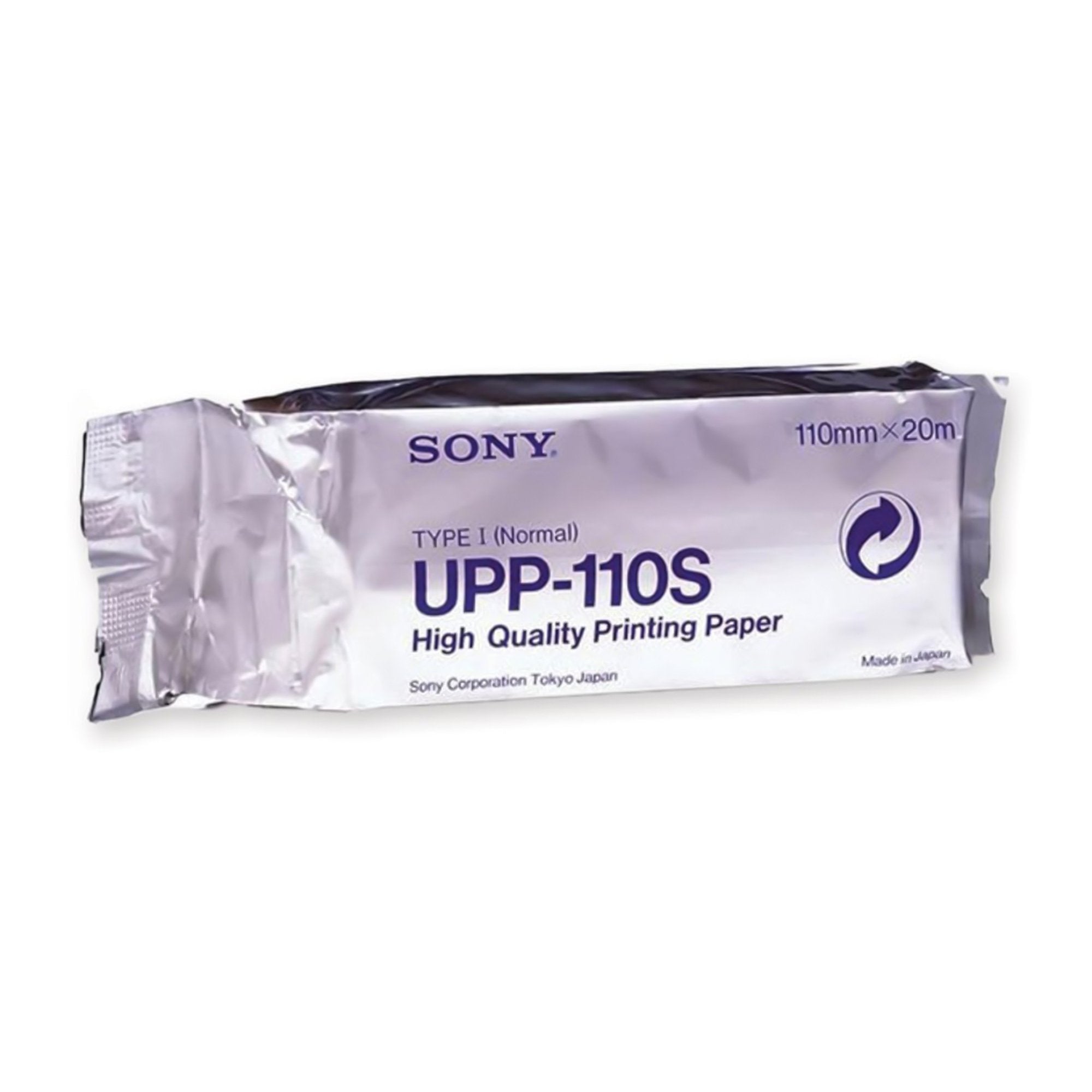 Ultrasound Video Paper Sony Roll Black and White Standard Without Grid, Packaging Type- Box