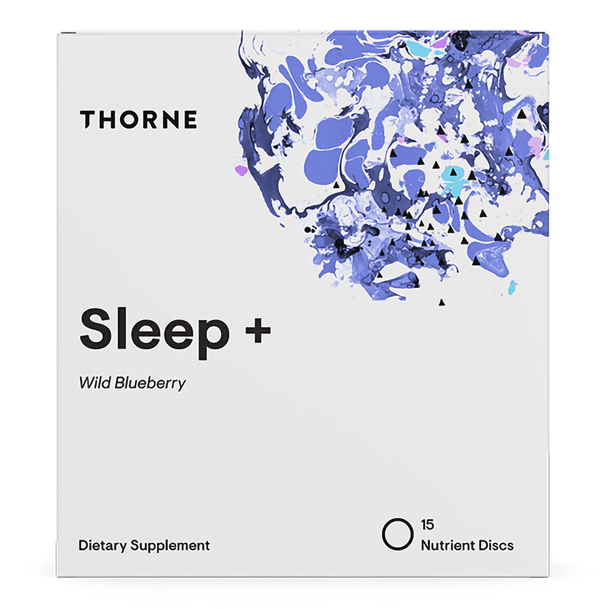 Sleep Aid THORNE Sleep + 15 Per Box Disolvable Disc 1 mg - 200 mg - 100 mg Strength, Packaging Type- Box