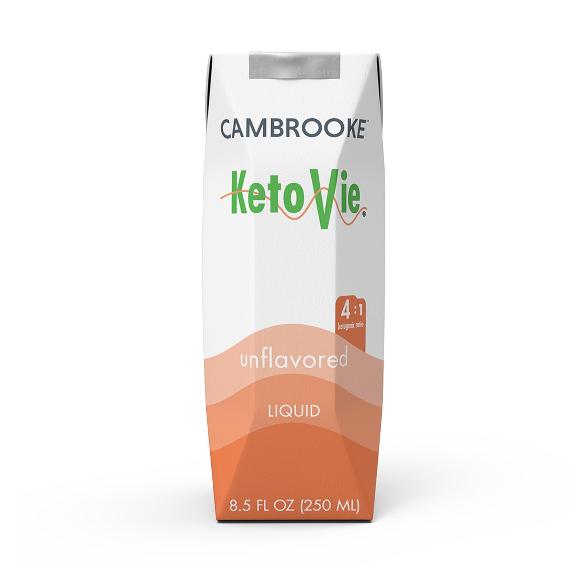 Oral Supplement KetoVie® 4:1 Unflavored Liquid 8.5 oz. Carton