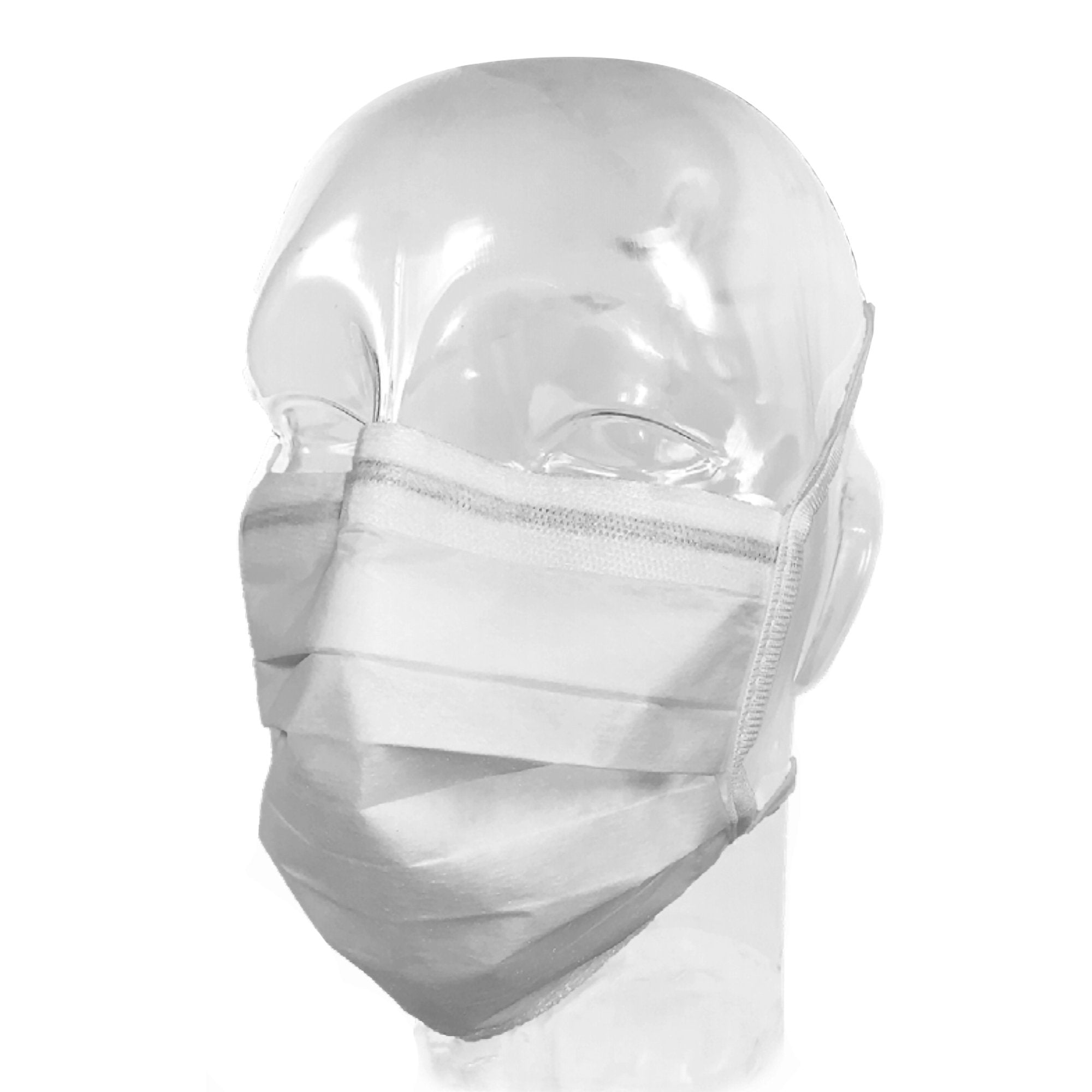 Laser Surgery Mask Precept ASTM Level 3 Tie Closure One Size Fits Most