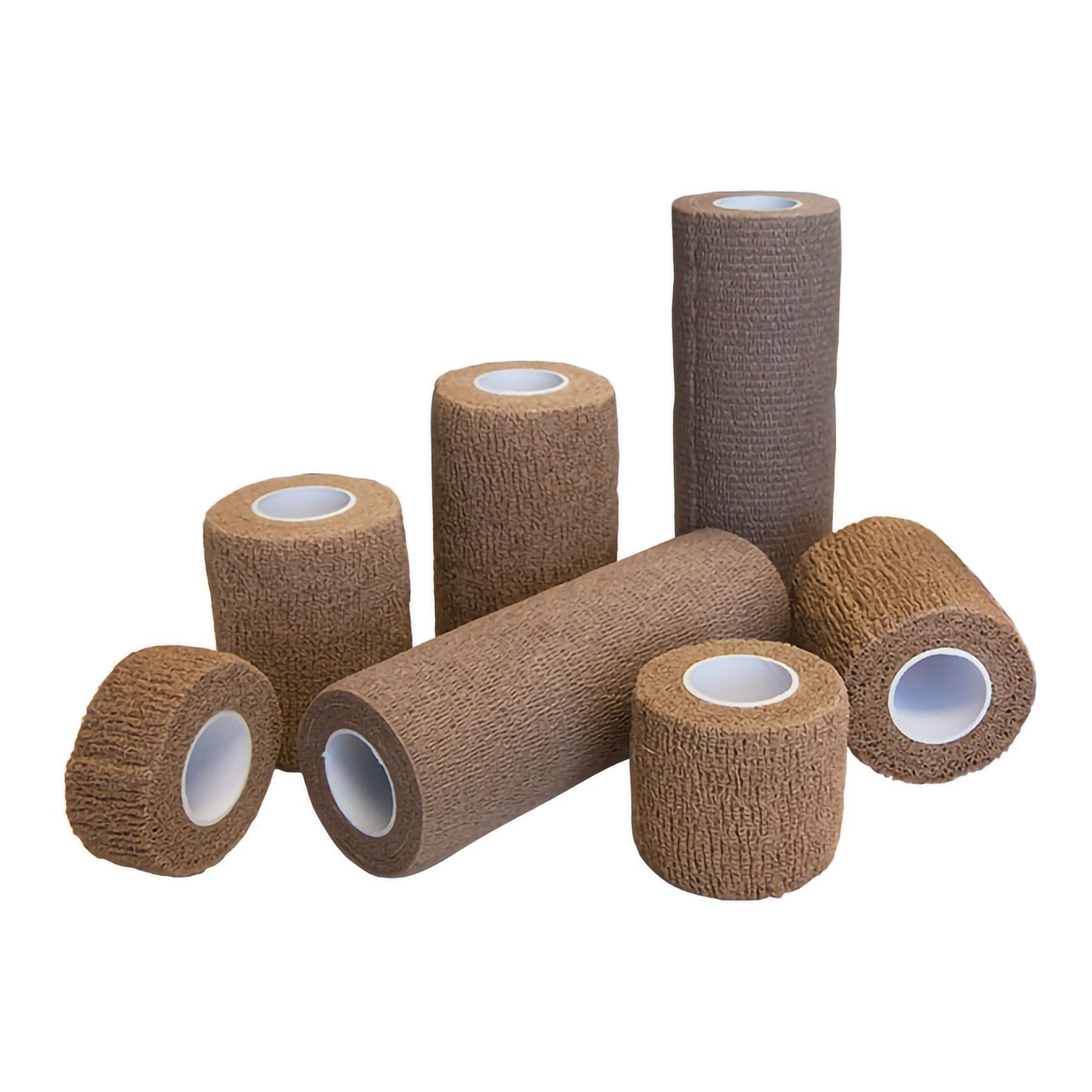 Cohesive Bandage Premier Pro 2 Inch X 5 Yard Self-Adherent Closure Tan NonSterile Standard Compression, Packaging Type- Case