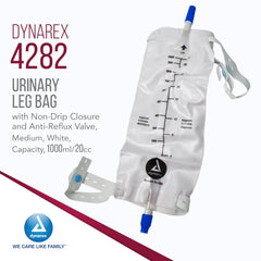 leg bag large 1000 ml w valve bx 12