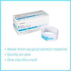 leg strap mckesson 2 x 24 inch length dual locking tabs stretch material hook and loop closure nonsterile packaging type box
