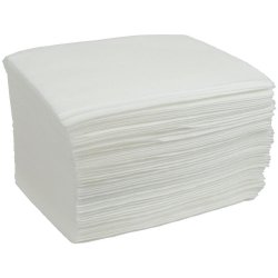 Washcloth Best Value 11 X 13-1/2 Inch White Disposable, Packaging Type- Case