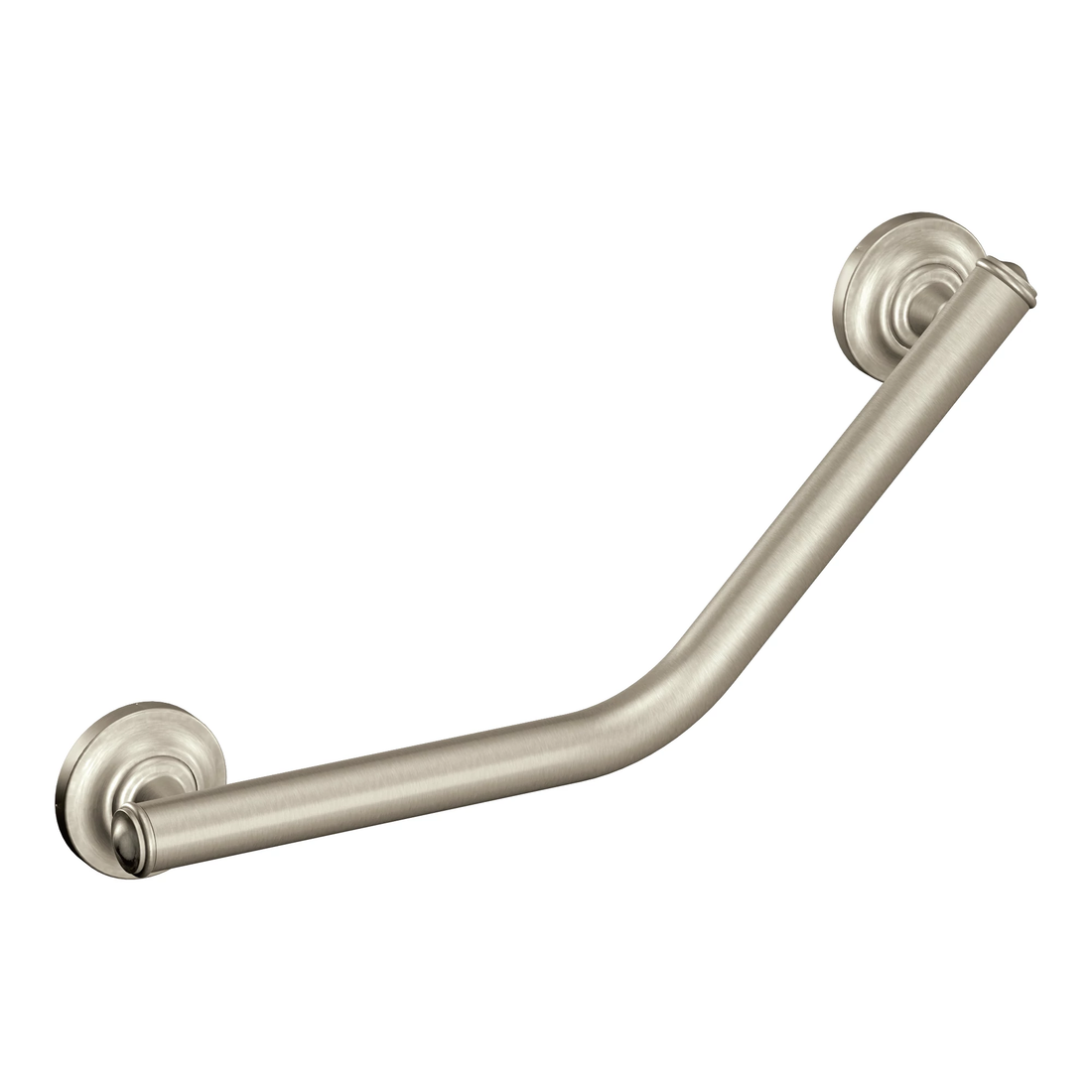Moen Angled Grab Bar 16  Brushed Nickel