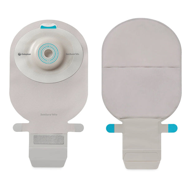 Ostomy Pouch SenSura Mio Convex One Piece System 11 Inch Length, Maxi Soft Convex, Trim to Fit 5/8 to 1 5/16 Inch Stoma Drainable