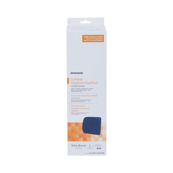 Lumbar Support Cushion McKesson 13 2/5 W X 13 L X 4 D Inch Foam