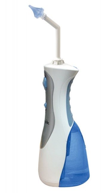 Portable Ear Irrigator OtoClear® Water Pik® Disposable Tip Blue / White