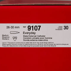 male external catheter everyday self adhesive seal acrylic medium packaging type box
