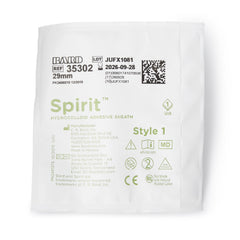 male external catheter spirit1 self adhesive seal hydrocolloid silicone medium packaging type case
