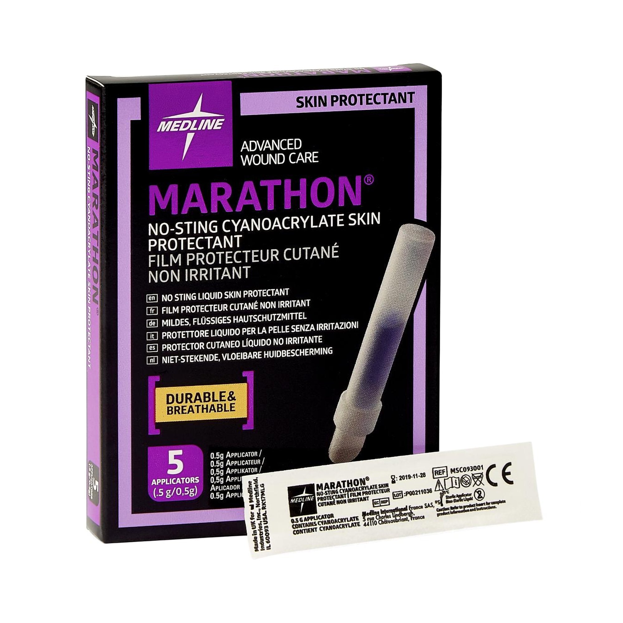 Skin Barrier Applicator Marathon Cyanoacrylate Applicator Bottle Sterile