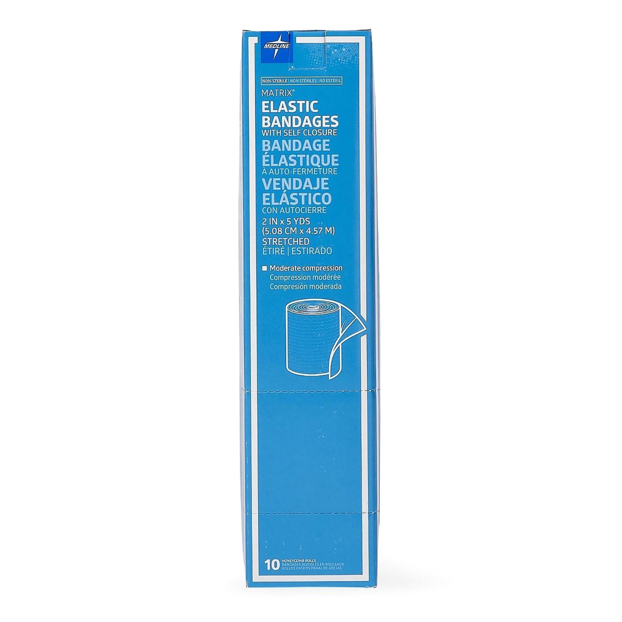matrix double hook and loop closure elastic bandage 2 inch x 5 yard matrix elastic bandage mk535431ea