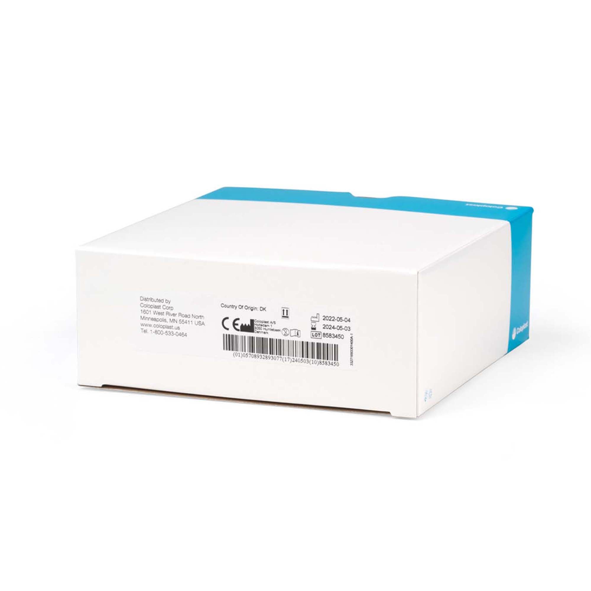 Ostomy Barrier SenSura Mio Click Precut, Standard Wear Elastic Adhesive 70 mm Flange Yellow Code System 1-1/2 Inch Opening | 5/Box