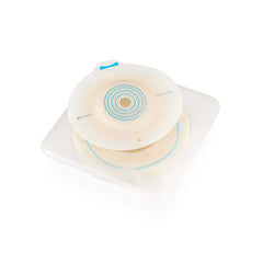 Ostomy Barrier SenSura Mio Flex Trim to Fit, Standard Wear Elastic Adhesive 70 mm Flange Yellow Code System 15 to 53 mm Opening | 5/Box