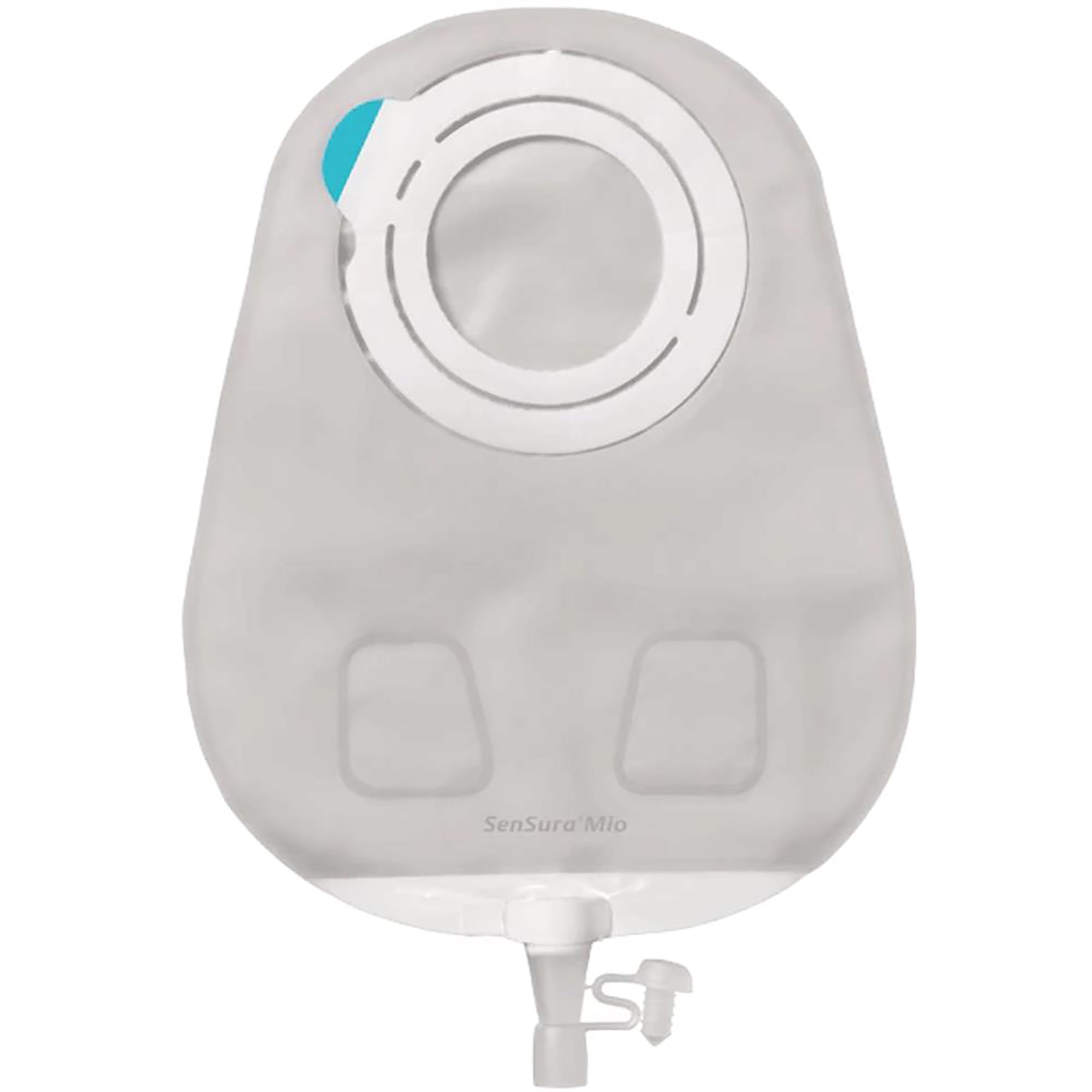Urostomy Pouch SenSura Mio Flex Two-Piece System 10-1/2 Inch Length, Maxi 3/8 to 1-7/8 Stoma Opening Drainable | 10/Box