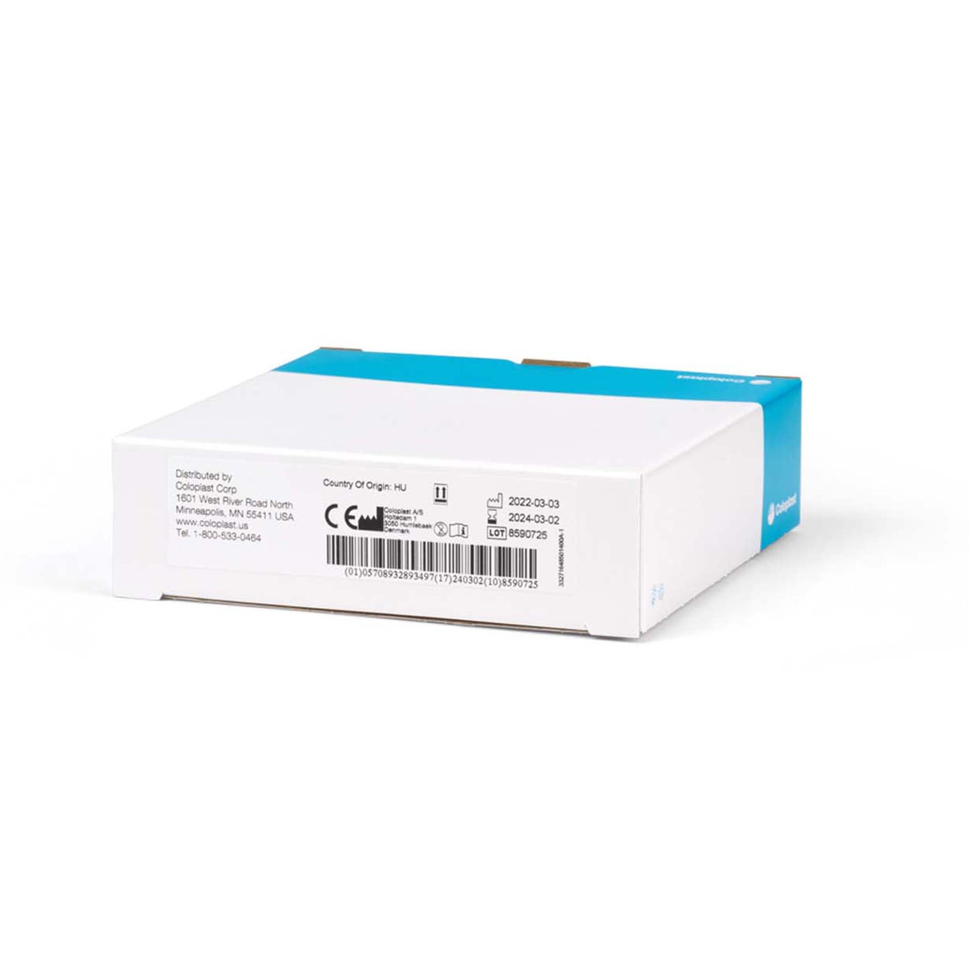 Ostomy Barrier SenSura Mio Flex Precut, Standard Wear Elastic Adhesive 50 mm Flange Red Code System 25 mm Opening | 5/Box