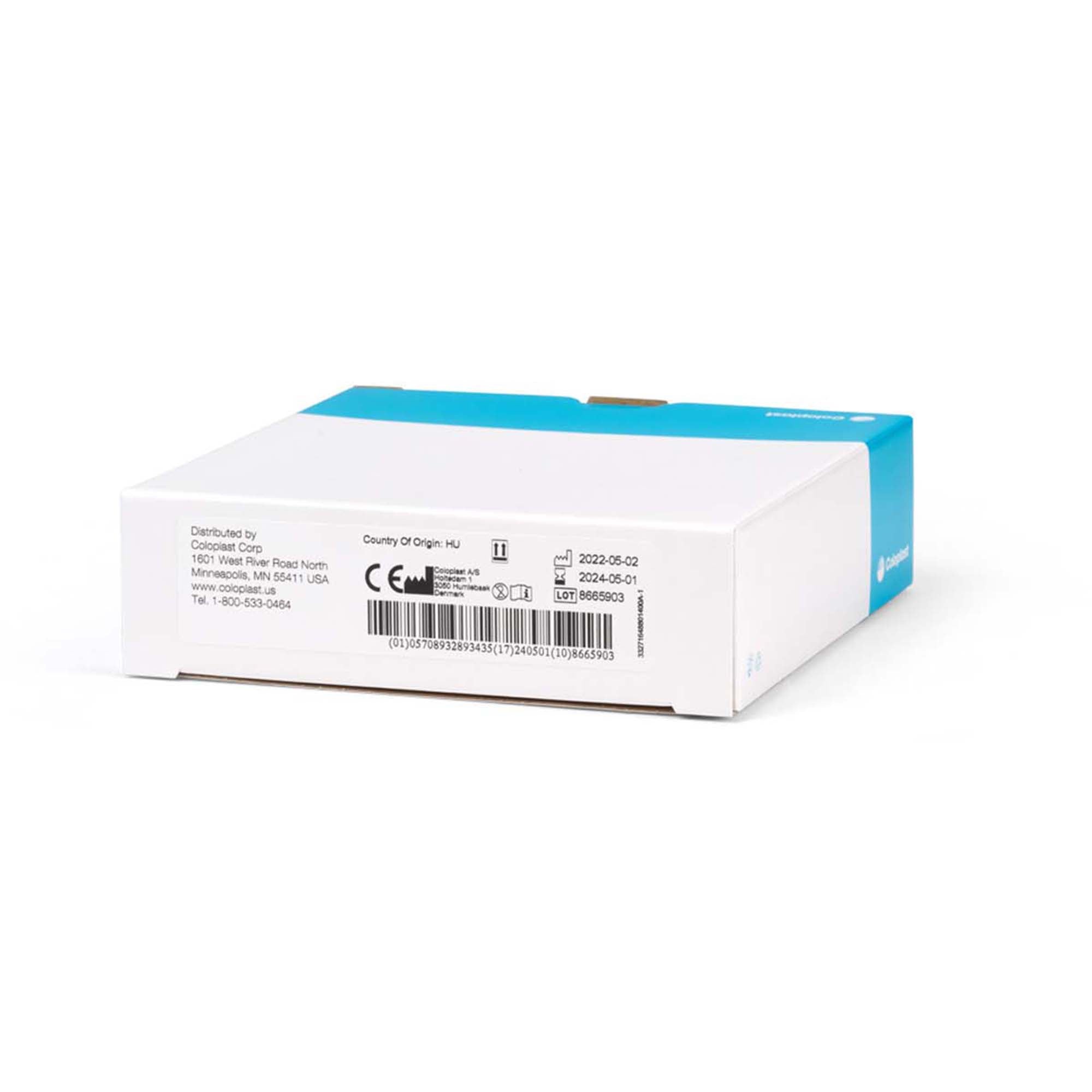 Ostomy Barrier SenSura Mio Flex Precut, Standard Wear Elastic Adhesive 50 mm Flange Red Code System 35 mm Opening | 5/Box