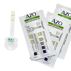 Urinalysis Test Kit AZO Test Strips Urinary Tract Infection Detection 3 Tests CLIA Waived, Packaging Type- Box