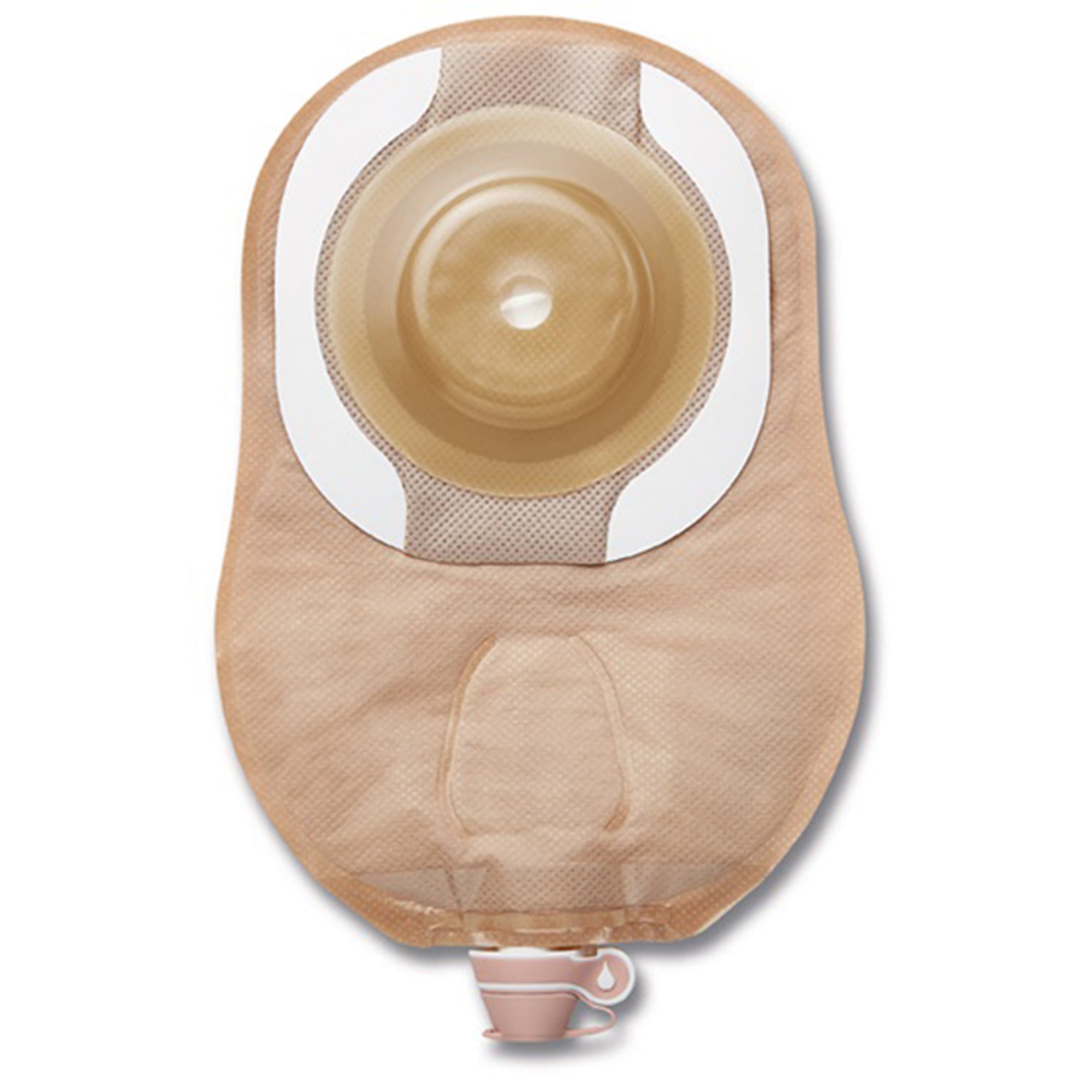 Urostomy Pouch CeraPlus One-Piece System 9 Inch Length Soft Convex, Pre-Cut 7/8 Inch Stoma Drainable | 5/BOX