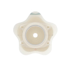 Ostomy Barrier SenSura Mio Convex Flip Precut, Extended Wear Elastic Adhesive 50 mm Flange Red Code System 1-3/16 Inch Opening | 5/Box