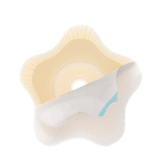 Ostomy Barrier SenSura Mio Convex Flip Precut, Extended Wear Elastic Adhesive 50 mm Flange Red Code System 1-3/16 Inch Opening | 5/Box