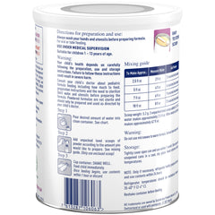 Pediatric Oral Supplement Alfamino Junior Vanilla Flavor 14.1 oz. Can Powder Amino Acid Food Allergies| 6/Case