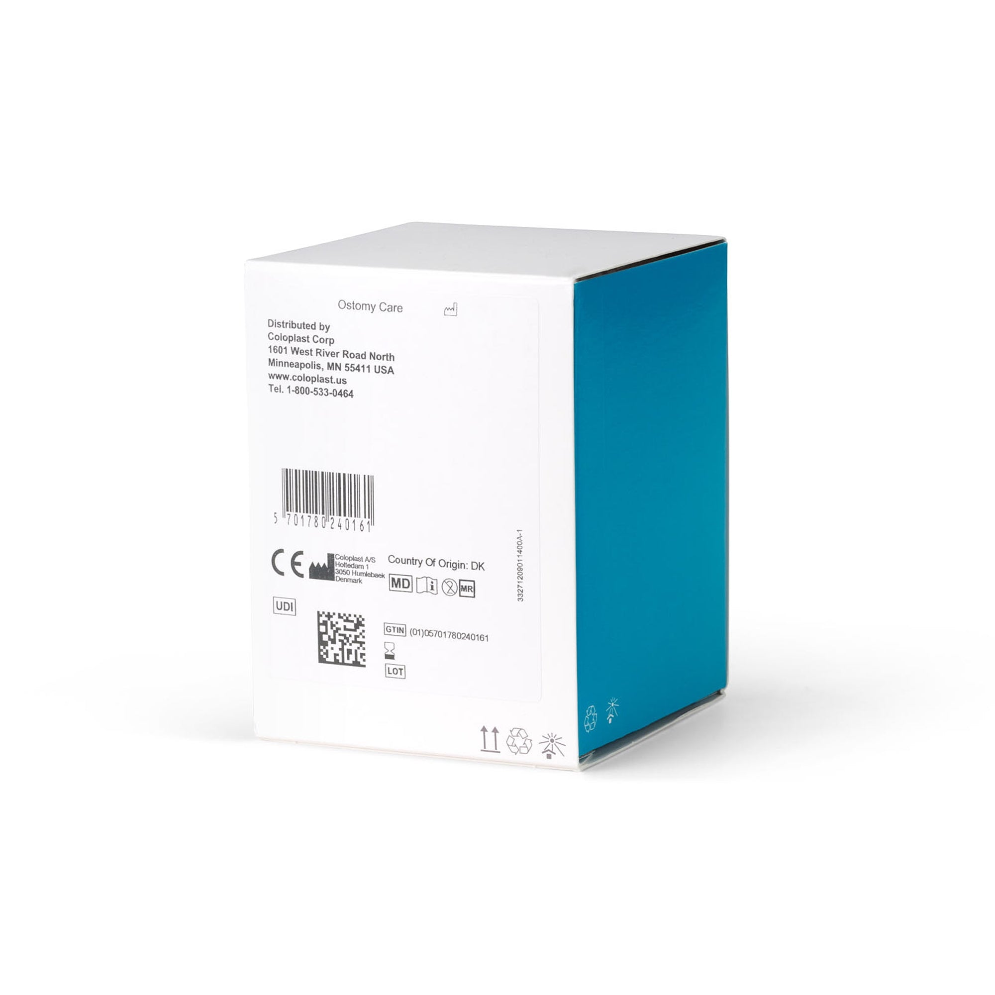 Ostomy Seal Brava Convex, Starter Hole 3/4 Inch (20mm) | 10/Box