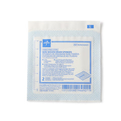 I.V. Sponge Medline 2 X 2 Inch 6-Ply Sterile 2 per Pack, Packaging Type- Box